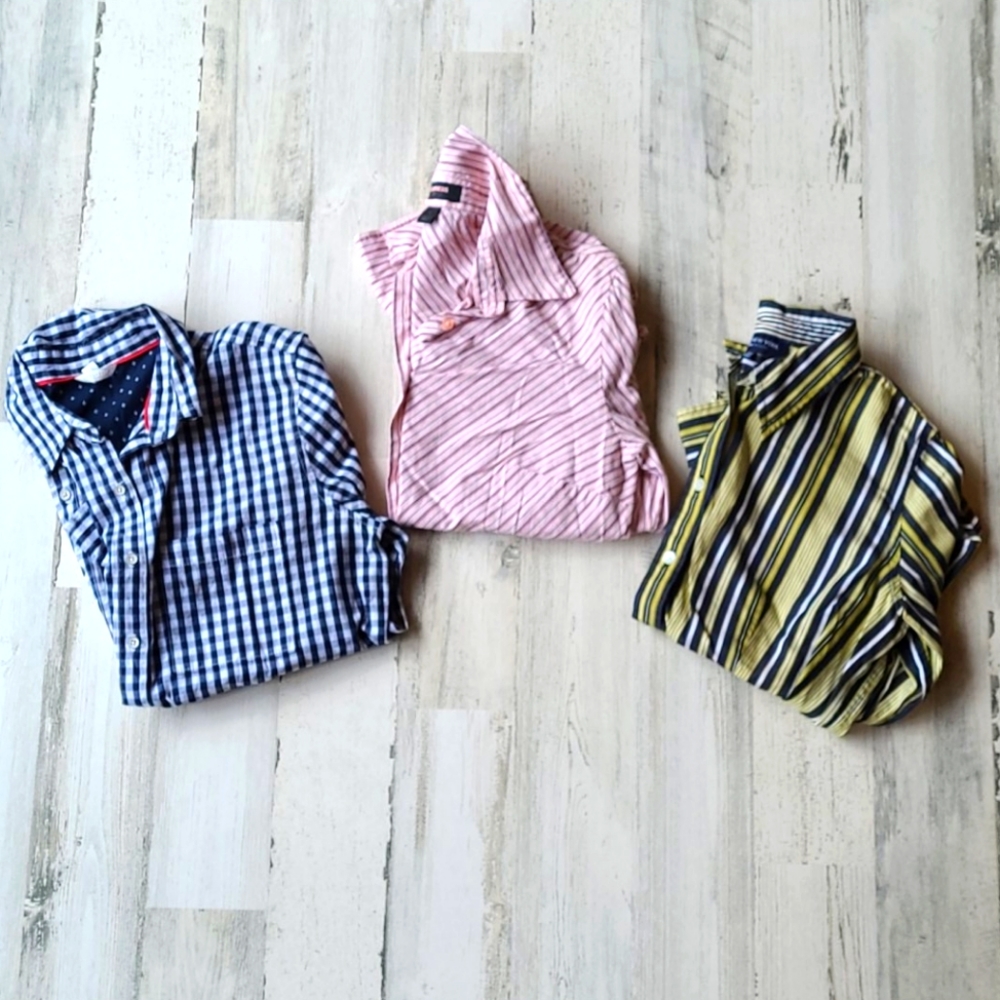 ❤️‍🔥SOLD❤️‍🔥💥BUNDLE OF BUTTON UP TOPS💥